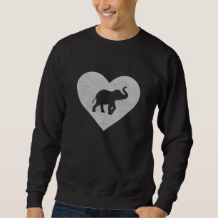 Sweatshirt Eléphant Silhouette Elephant