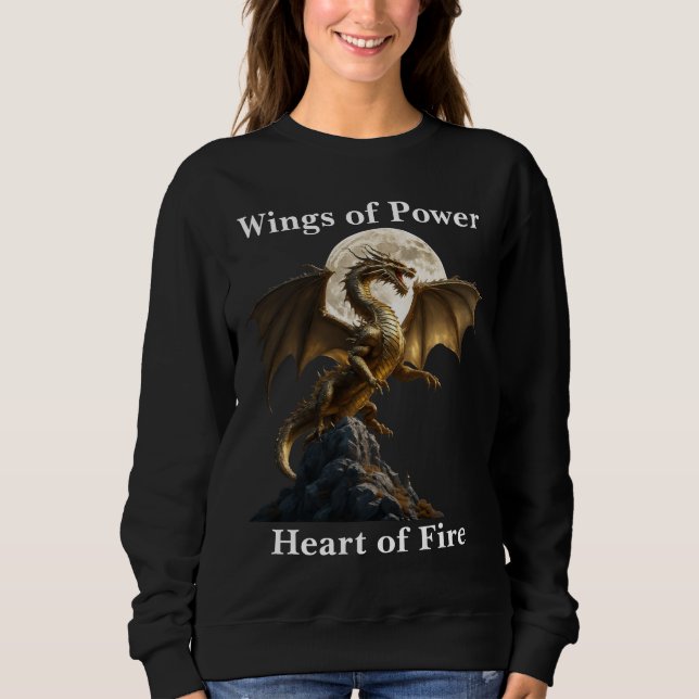 Sweatshirt Élevage de dragon de fer (Devant)