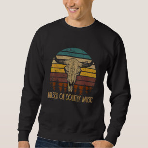 Sweatshirt Élevé sur de la musique country rétro des années 9