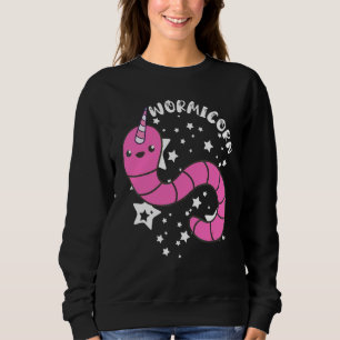 Sweatshirt Éleveur de vers Licorne Vers Vermiculture Élevage