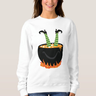 Sweatshirt Elfe dans l'eau bouillante cadeau d'Halloween