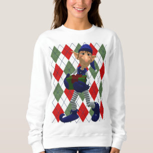 Sweatshirt Elfe laid pour Noël laid