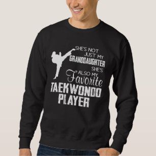 Sweatshirt Elle N'Est Pas Seulement Ma Petite-Fille Joueuse T