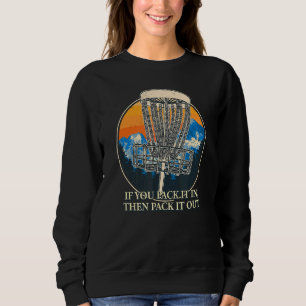 Sweatshirt Emballez-Le Ensuite Emballez-Le Sur Disque Golf Go