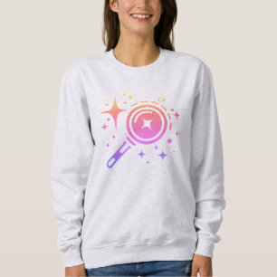 Sweatshirt emblème AI Twinkle étoiles, phare de l'ère numériq