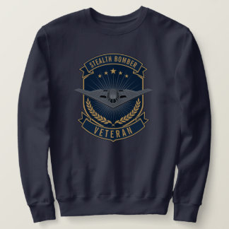Sweatshirt Emblème du vétéran du bombardier furtif B-2 Spirit
