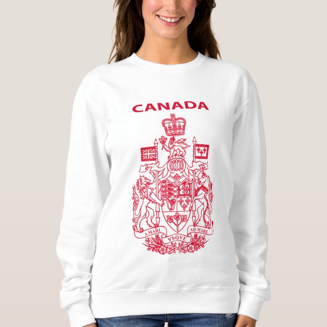 Sweatshirt emblème national du Canada (Devant)