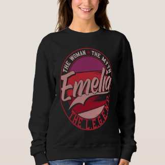 Sweatshirt Emelia la Dame du Mythe la Légende