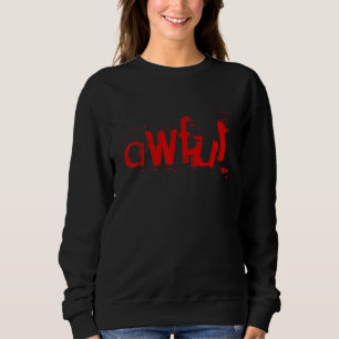 Sweatshirt Emo Goth Punk Awful Gros Streetwear Metal