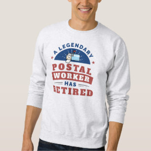 Sweatshirt Employé de poste retraité Mailman nouveauté de ret