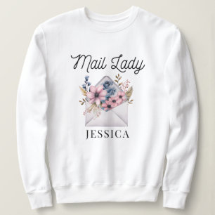Sweatshirt Employé du bureau de poste de la femme du courrier