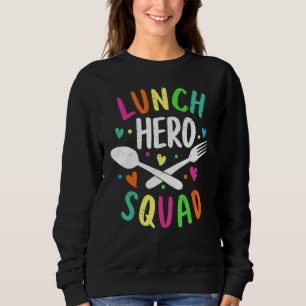 Sweatshirt Employés de la cafétéria de l'équipe de paniers-re