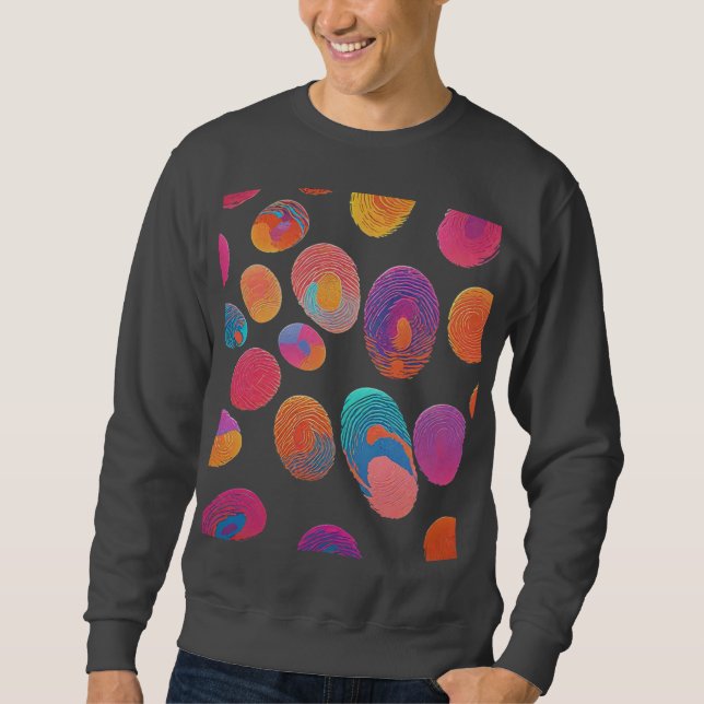 Sweatshirt Empreintes digitales (Devant)