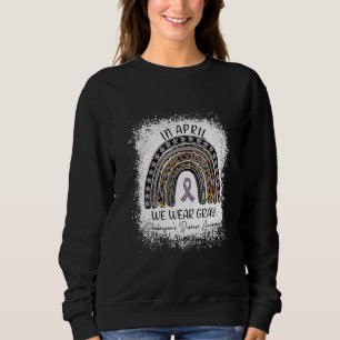 Sweatshirt En Avril, Nous Portons Gris Parkinson Maladie Sens