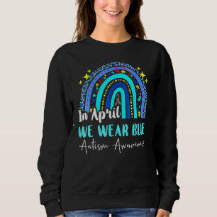 Sweatshirt En Avril Nous Portons Sensibilisation sur l'autism
