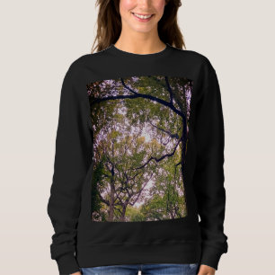 Sweatshirt En regardant vers les branches
