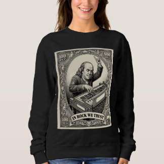 Sweatshirt En Rock Nous Faisons Confiance 100 Roches Franklin