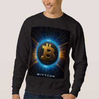 Sweatshirt Énergie Crypto Bitcoin Gras