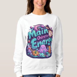 Sweatshirt Énergie des caractères principaux ExDesigner H