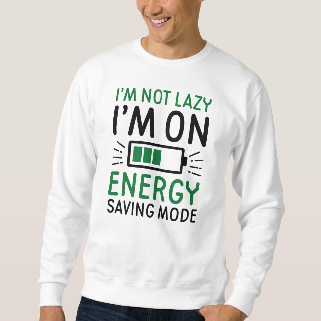 Sweatshirt Énergie saving (Devant)