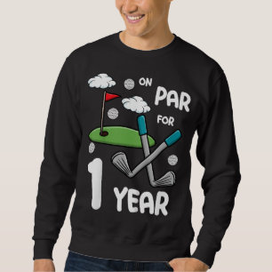 Sweatshirt Enfants 10 ans Golf Anniversaire cadeau de fête po