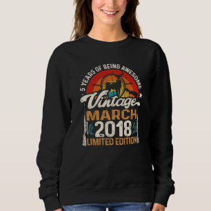 Sweatshirt Enfants 5 ans Chasse au cerf chasseur Mars 2018 5e