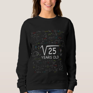 Sweatshirt Enfants 5e Math Anniversaire 5 ans racine Carré de