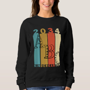 Sweatshirt Enfants Bonjour maternelle 1er Jour Retour À L'Éco