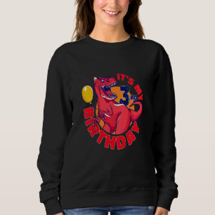 Sweatshirt Enfants C'est mon 3e anniversaire Joyeux 3 ans Rex