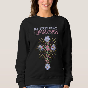 Sweatshirt Enfants Eucharistie Ma première communion sainte 1