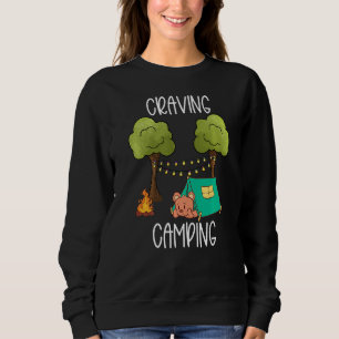 Sweatshirt Enfants Glamping Gear Tente Camping Ours Camper Ch