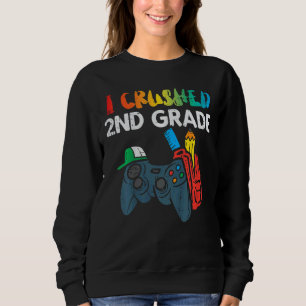 Sweatshirt Enfants I broyé 2e grade contrôleur de jeu Dernier