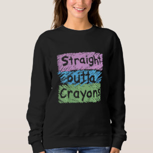 Sweatshirt Enfants tout droit sortis des crayons de couleur