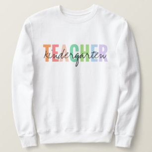 Sweatshirt Enseignant de jardin d'enfants Unisex