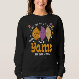 Sweatshirt Enseignant J'Enseigne Les JAMBES LES PLUS SAVANTES