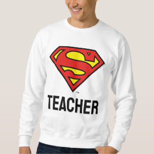 Sweatshirt Enseignant Superman S-Shield Logo Superman