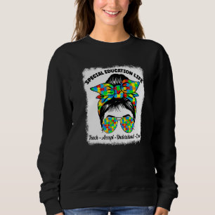 Sweatshirt Enseignement Spécial Accepter Comprendre Amour Spe