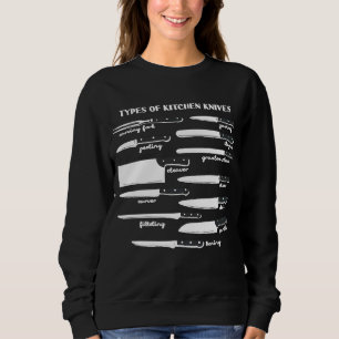 Sweatshirt Ensemble De Couteaux Chef Types De Couteaux Cuisin