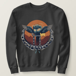 Sweatshirt Ensemble, nous montons : Unis dans la liberté