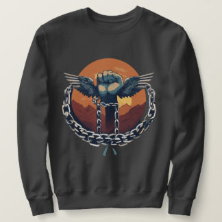Sweatshirt Ensemble, nous montons : Unis dans la liberté