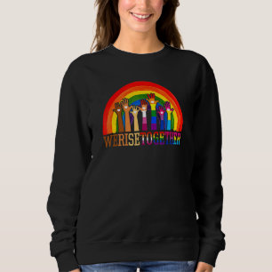 Sweatshirt Ensemble Rainbow Social Justice Egalité A