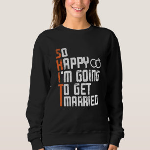 Sweatshirt Enterrement de vie de garçon de jeune fille tellem