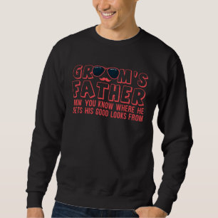 Sweatshirt Enterrement de vie de garçon de mariage du père du