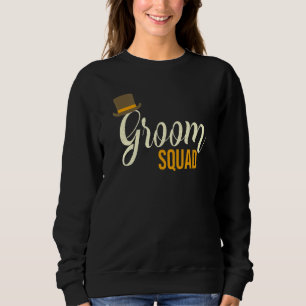 Sweatshirt Enterrement de vie de garçon Équipe du marié Maria