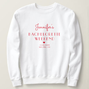 Sweatshirt Enterrement de vie de jeune fille minimal rétro ro