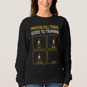 Sweatshirt Entraînement de chien Bull Terrier Miniature