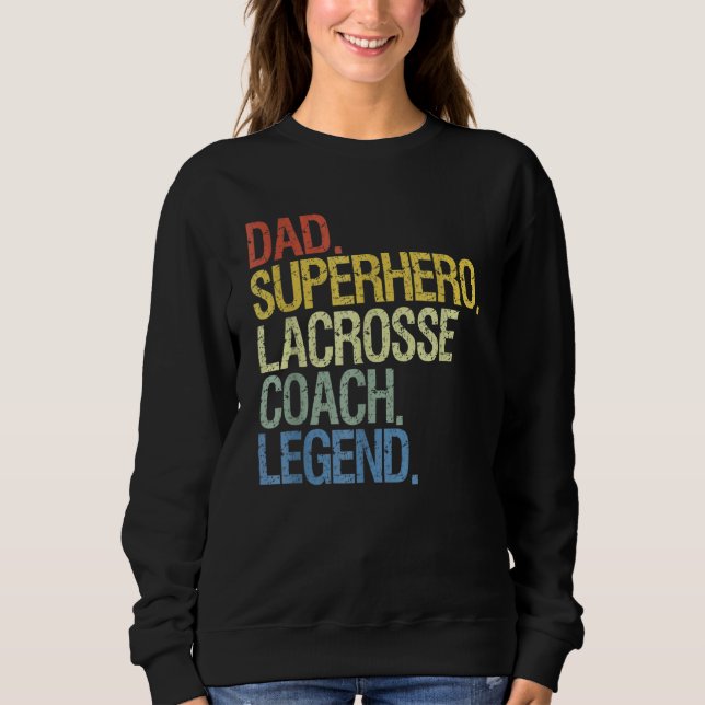 Sweatshirt Entraîneur de crosse (Devant)