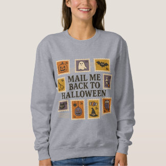 Sweatshirt Envoyer-moi Retour Chemise d'Halloween - Retro Pos