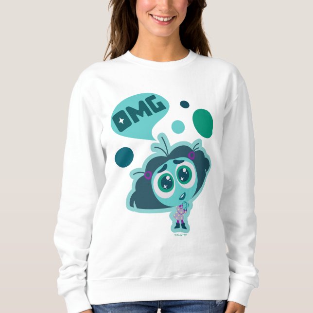 Sweatshirt Envy "OMG" (Devant)