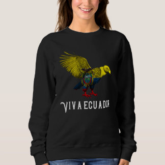 Sweatshirt Equateur Drapeau Equatorien Camiseta Hommes Fierté